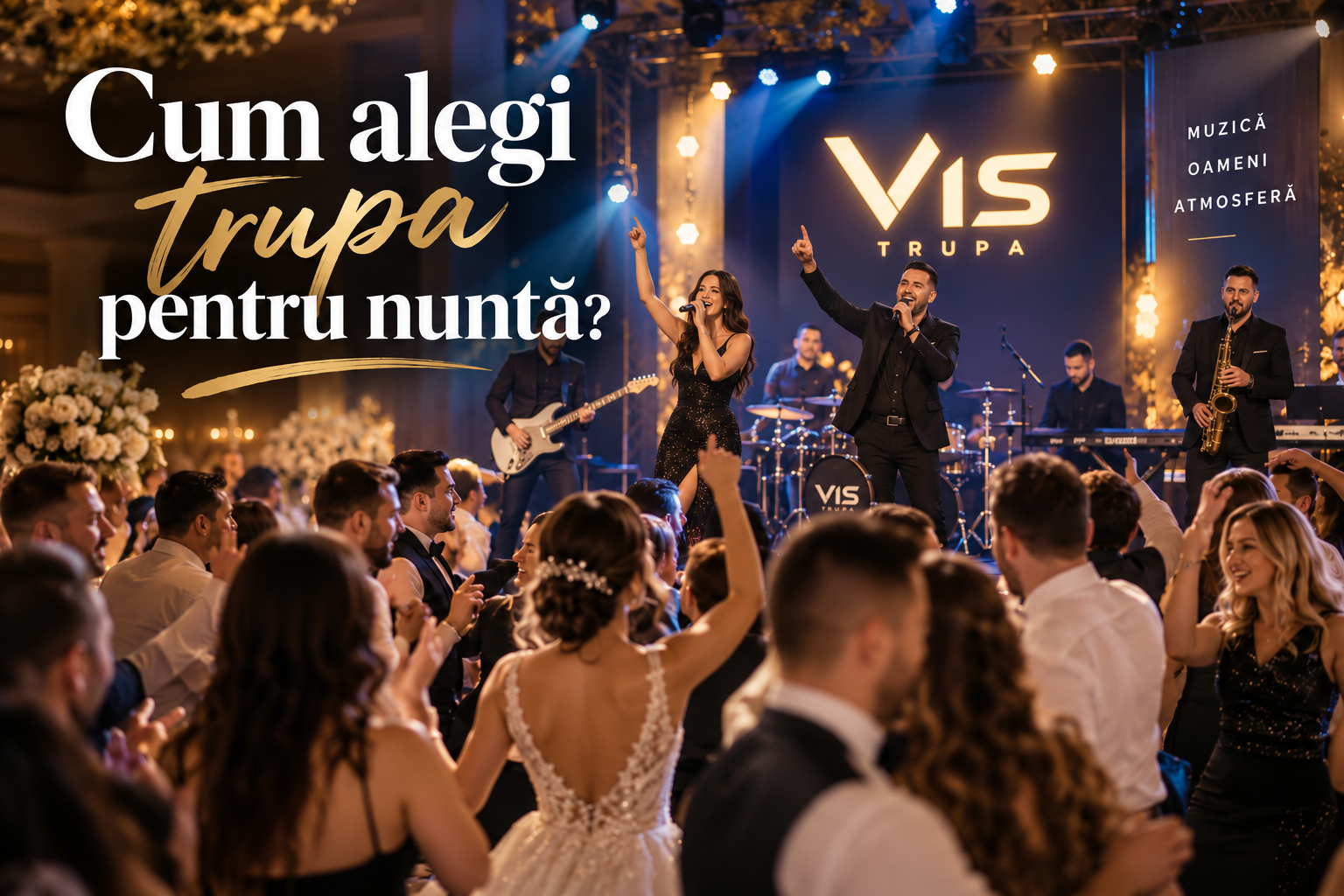 Cum alegi trupa pentru nuntă? 10 lucruri de verificat înainte să semnezi